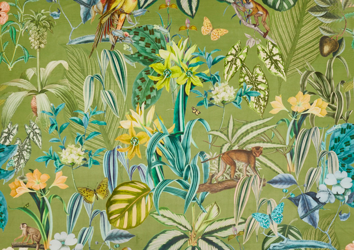 Barbados, Palm - Fabric Only - Image 3